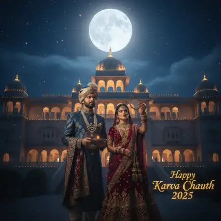 Karva Chauth 2025 Reel Video Background - Free Video Background Download