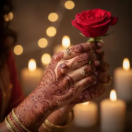 Karva Chauth Mehndi Design Easy And Beautiful - Free Karva Chauth Mehndi Design Download