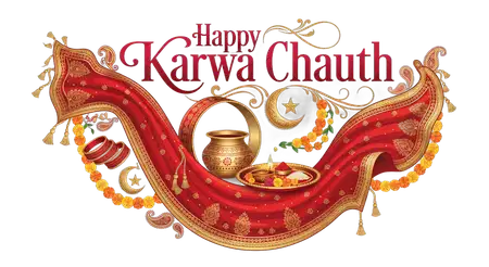 karwa chauth beautiful bride png transparent