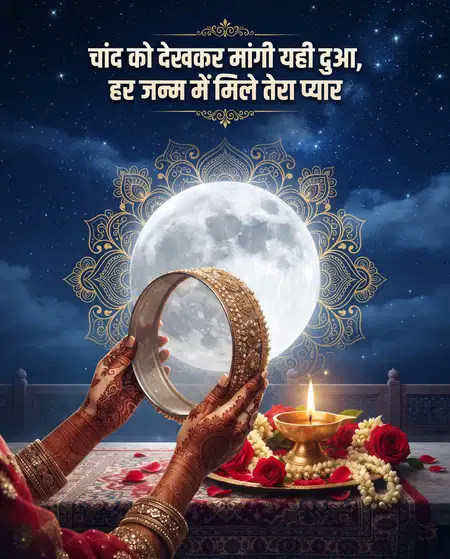 karwa chauth chand shayari