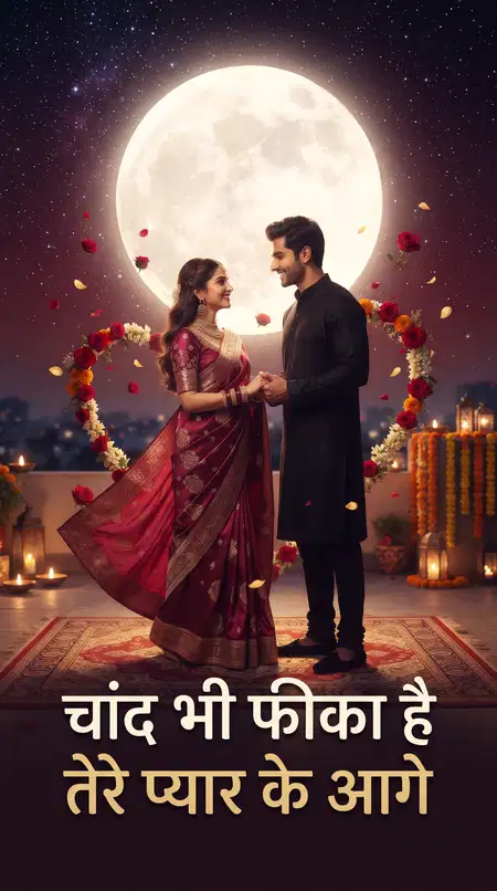 karwa chauth couple status