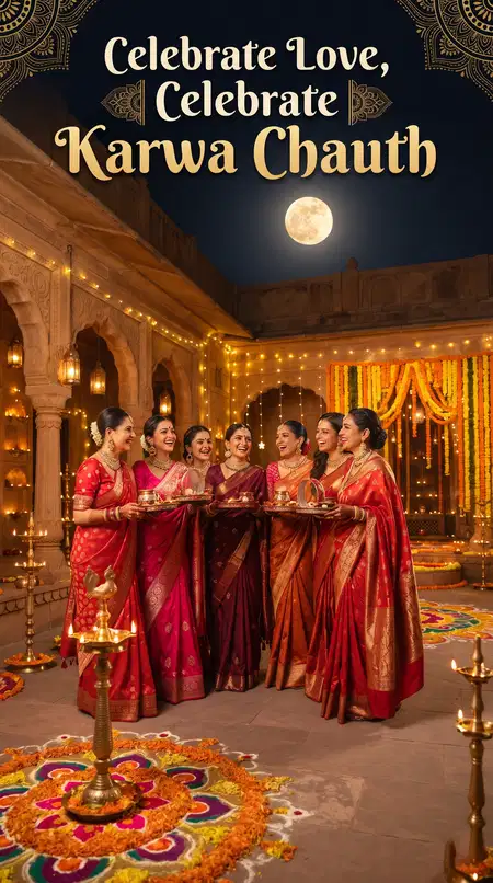 karwa chauth first celebration status