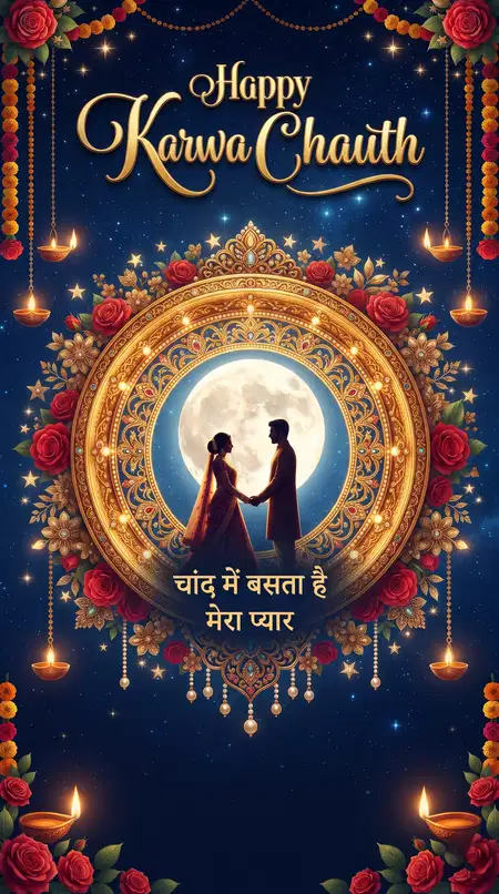 karwa chauth heart touching wishes in hindi