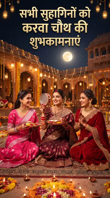 karwa chauth instagram story wishes