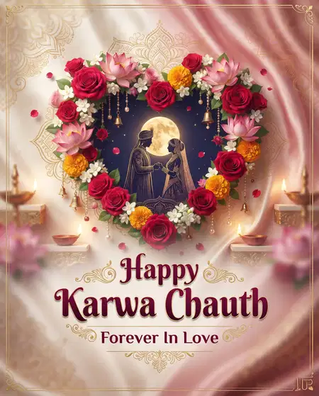 karwa chauth love greeting card