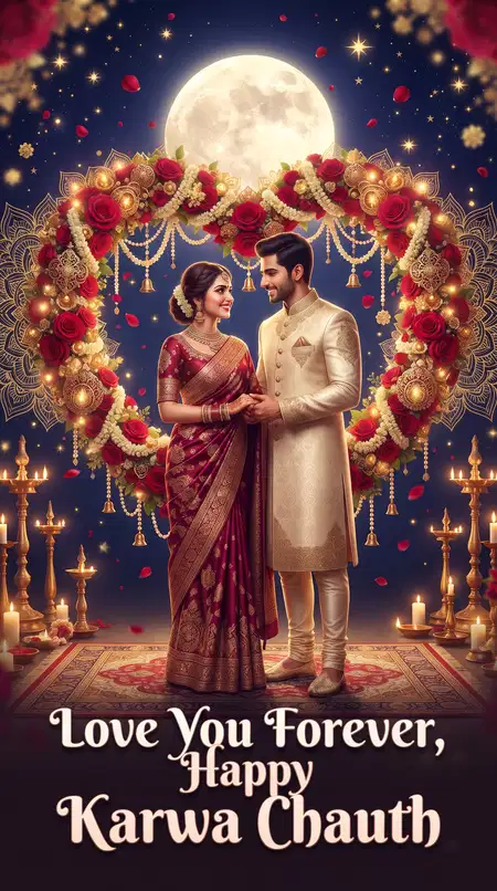 karwa chauth love status for husband
