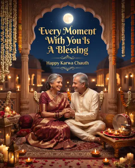 karwa chauth married couple blessings