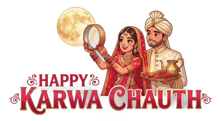 karwa chauth moon and channi png - Karwa Chauth Channi Moon Wishes