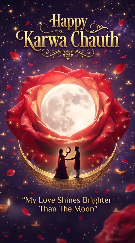 karwa chauth moon sighting greetings