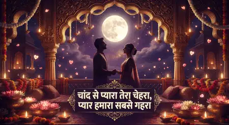 karwa chauth romantic shayari in hindi