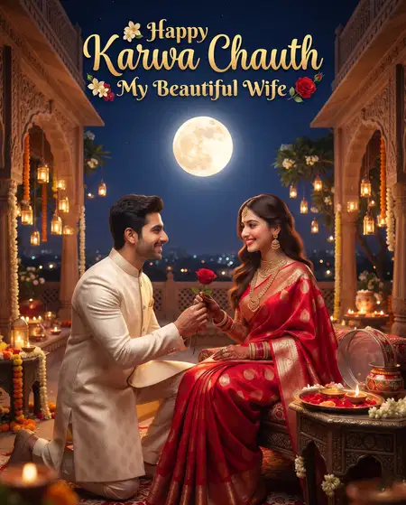 karwa chauth special status for husband