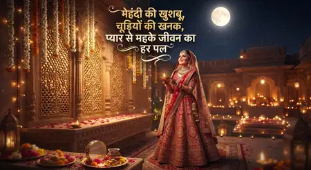 karwa chauth two line shayari