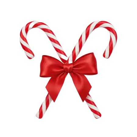 Kawaii Candy Cane Png Cute Face - Free Candy Cane Png Download
