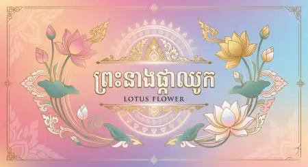 Free Khmer New Year 2026 Wishes Design Hd Background Image Download