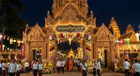 Free Khmer New Year 2026 Wishes Image Free Background Image Download