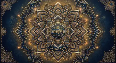 Khmer New Year Celebration Background Hd - Free Background Download