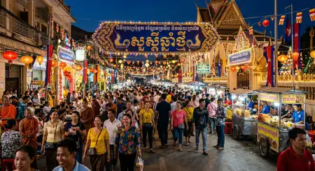 khmer new year unique poster ideas