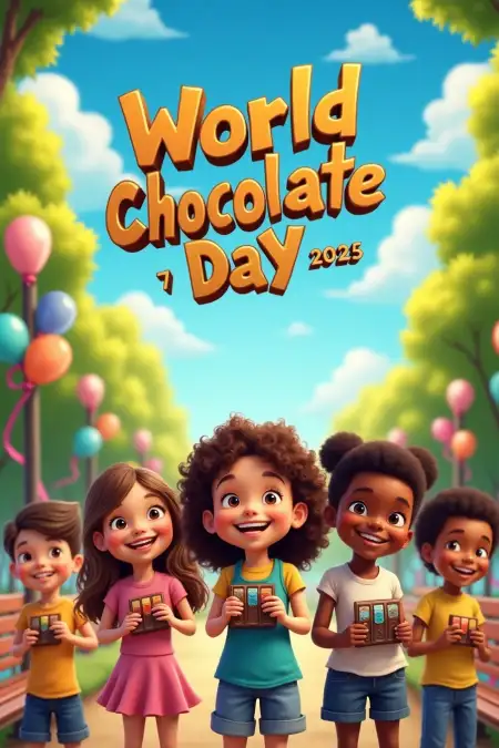 Kids Chocolate Craft Ideas For Chocolate Day - Free World Chocolate Day Download