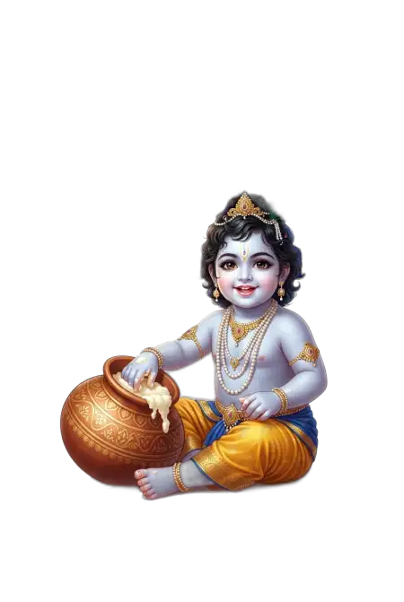 Free Krishna Janmashtami 2026 Png Photo Transparent Background Transparent PNG Download