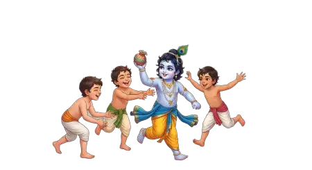 Free Krishna Janmashtami Png For Festival Poster 2026 Transparent PNG Download