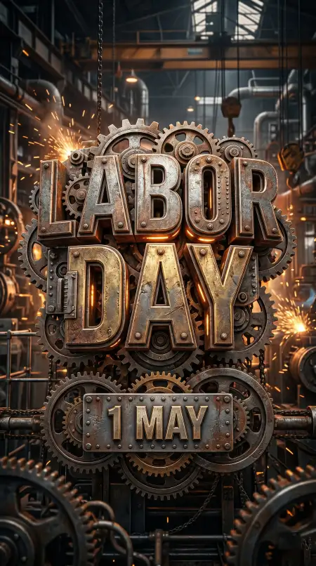 Labor Day Banner Psd Free - Free International Labor Day Wishes 2026 Download