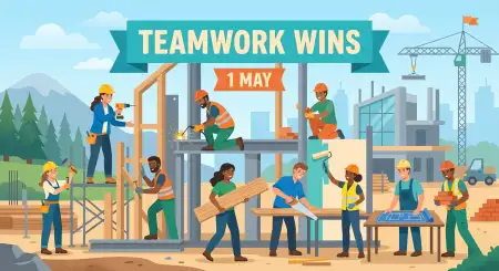 Labor Day Teamwork Images Hd - Free International Labor Day Wishes 2026 Download
