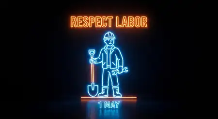 Labor Day Transparent Images Hd Free - Free International Labor Day Wishes 2026 Download