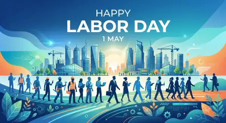 Labor Day Whatsapp Status Images Download - Free International Labor Day Wishes 2026 Download