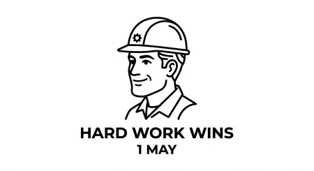 Labour Day Status Hindi Image - Free International Labor Day Wishes 2026 Download