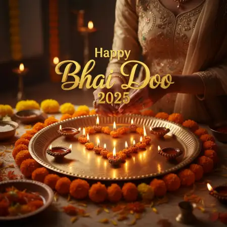 Latest Happy Bhai Dooj 2025 Wishes Collection - Free Happy Bhai Dooj 2025 Wishes Download
