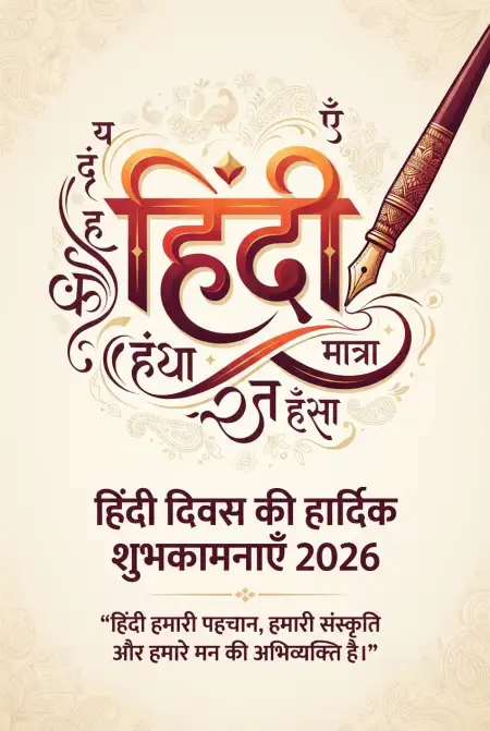 latest hindi diwas wishes 2026 - Happy Hindi Diwas Wishes 2026