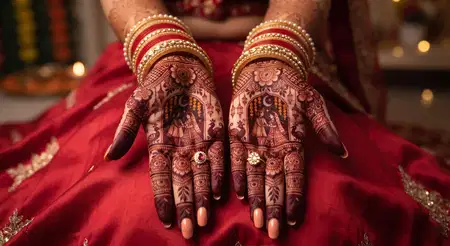 latest karwa chauth mehndi design for hands - Karwa Chauth Mehndi Design 2026