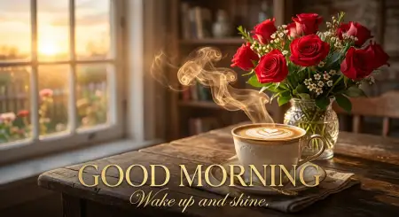 Latte Good Morning Wishes - Free Good Morning Coffee Download