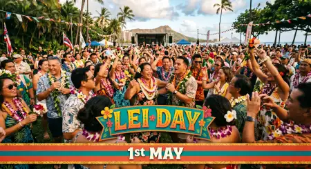 Lei Day 2026 Festival Poster Hd - Free Lei Day 2026 Download