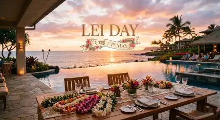 Lei Day 2026 Invitation Card Design - Free Lei Day 2026 Download