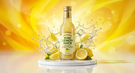 Lemon Juice Natural Fruit Background - Free Lemon Juice Background Download