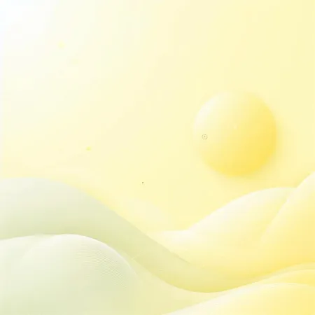 light Yellow Sun Vector Background Illustration