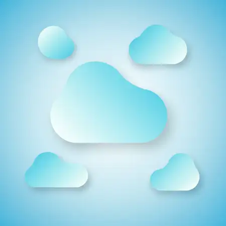 Free Light Blue Background With Blur Background Download