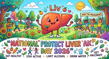 Liver Awareness Slogan Ideas - Free National Protect Liver Day 2026 Download