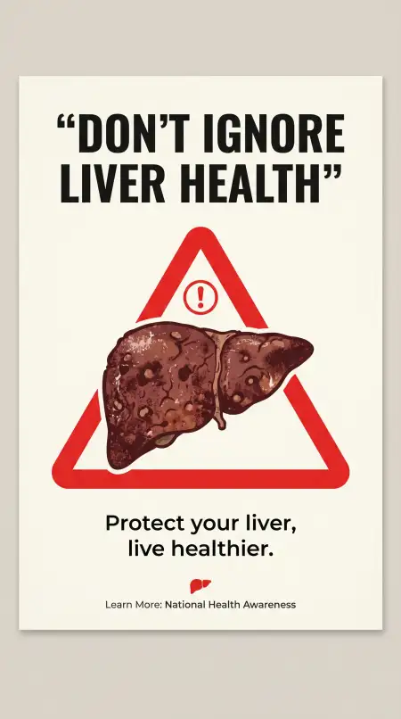Liver Awareness Vector Free - Free National Protect Liver Day 2026 Download