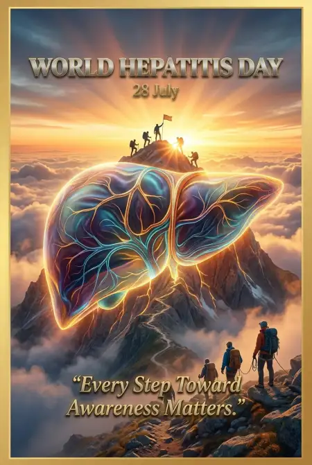 Liver Disease Awareness Poster - Free World Hepatitis Day 2026 Download