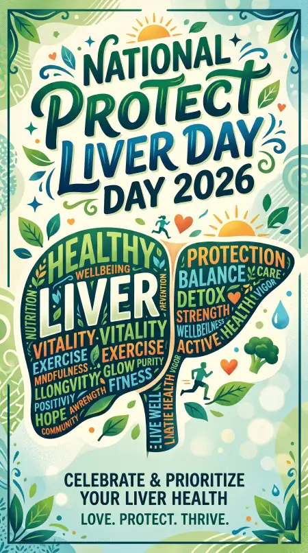 Liver Health Day Date 2026 - Free National Protect Liver Day 2026 Download