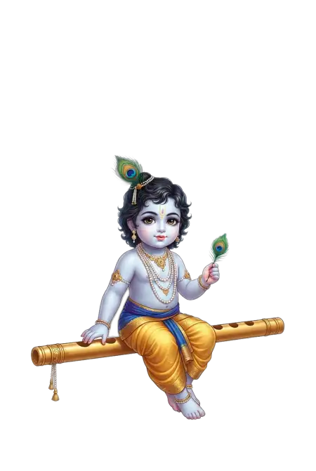 Free Lord Krishna Janmashtami 2026 Transparent Png Transparent PNG Download