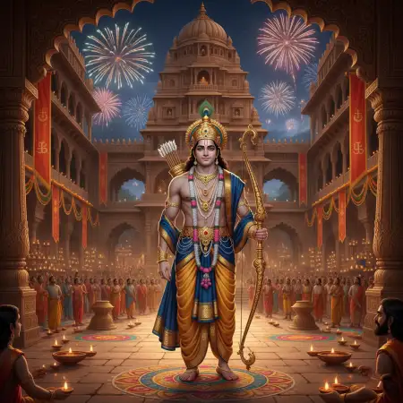 Lord Rama Ayodhya Background Transparent - Free Background Download