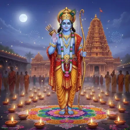 Lord Rama Peaceful Meditation Background - Free Background Download
