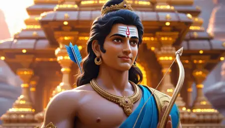 Lord Rama Shooting Arrow To Ravana Image - Free Arrow Download