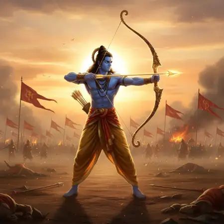 Lord Rama Victory Background Ram Navami - Free Background Download