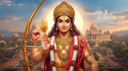 Lord Rama With Bow And Arrow Photo For WhatsApp - Free Arrow Download