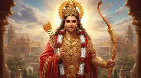 Lord Rama With Bow Arrow Drawing Sketch - Free Arrow Download