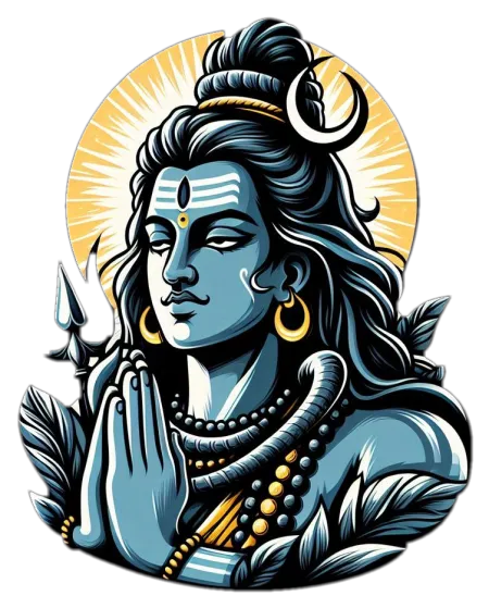 lord shiva png graphics with clear background for website use